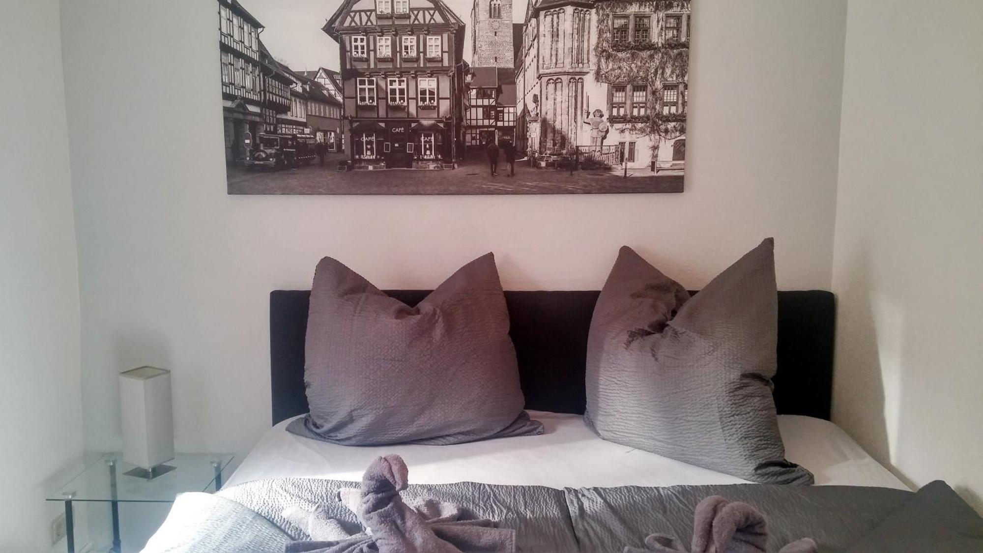 Ferienwohnung Zum Rost'Gen Potte III Quedlinburg Dış mekan fotoğraf