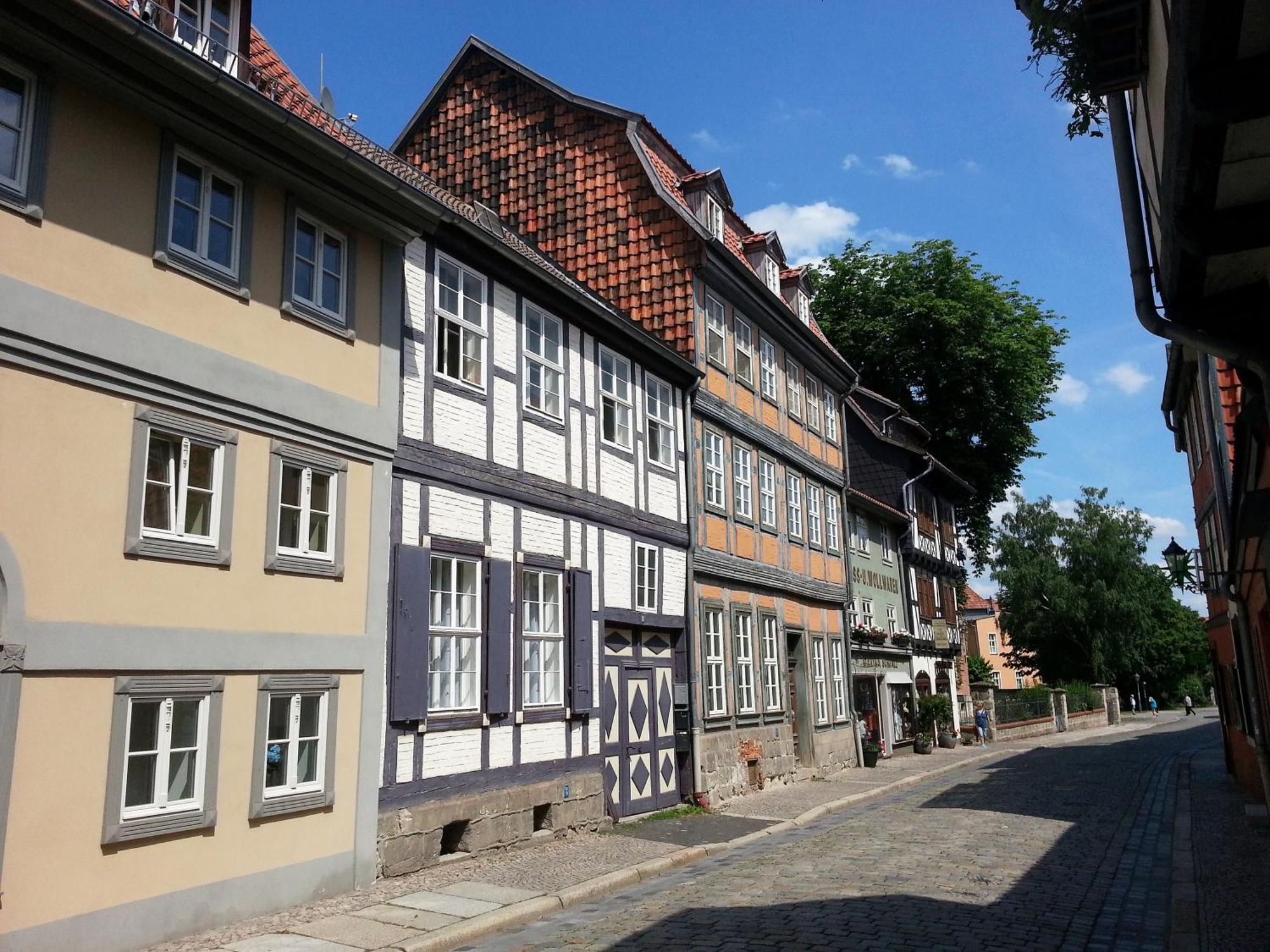 Ferienwohnung Zum Rost'Gen Potte III Quedlinburg Dış mekan fotoğraf