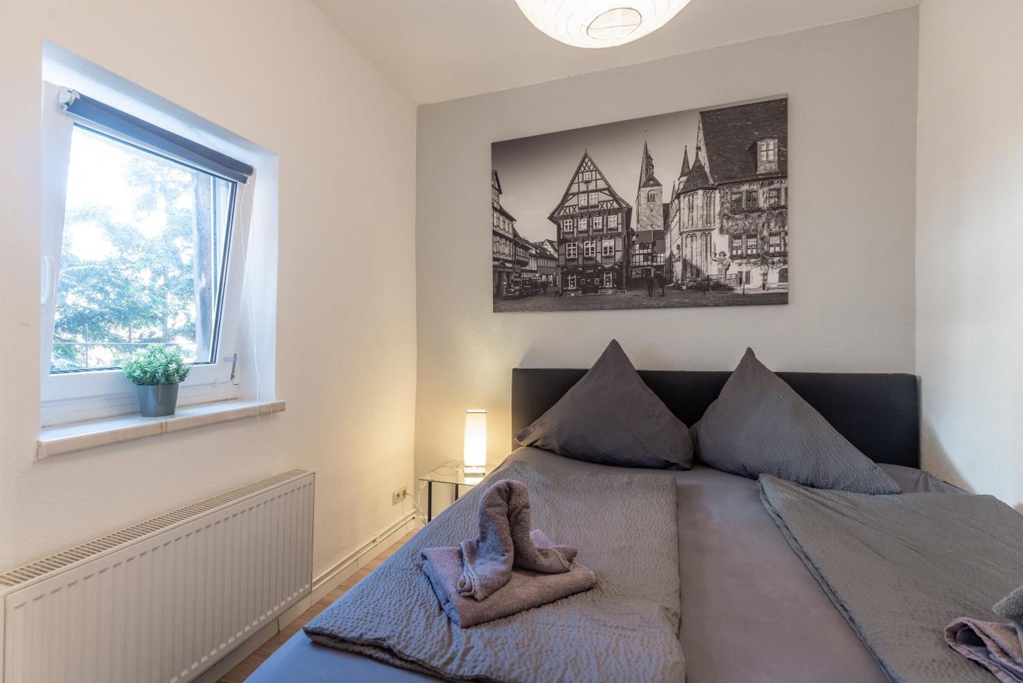 Ferienwohnung Zum Rost'Gen Potte III Quedlinburg Dış mekan fotoğraf